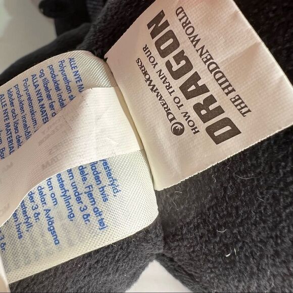 Build-A-Bear Black Dragon How to Train Your Dragon Plush - Picture 10 of 13